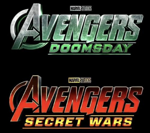 Avengers Doomsday and Secret Wars Logo