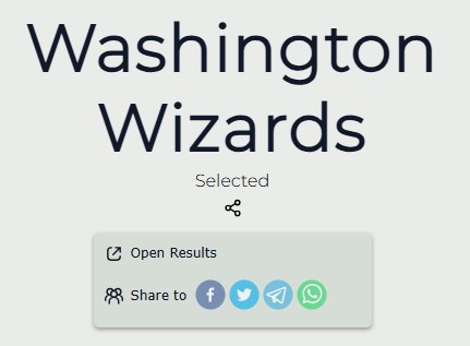 NBA Teams - How to Use the NBA Teams Wheel