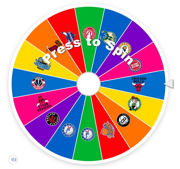 NBA Teams Wheel Image Mode