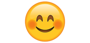 Blushing Emoji