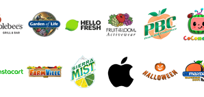 Most Famous Logos with Fruits and Vegetables