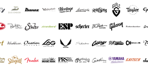 Most Famous Guitars Logos