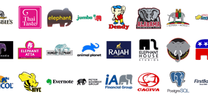 Most Famous Logos with an Elephant