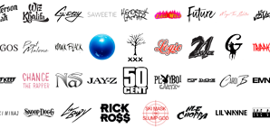 Most Famous Rapper Logos