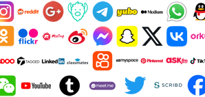 Most Famous Social Media and Their Logos