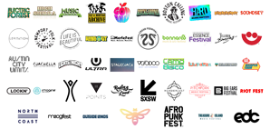 Most Famous US Music Festivals and Their Logos